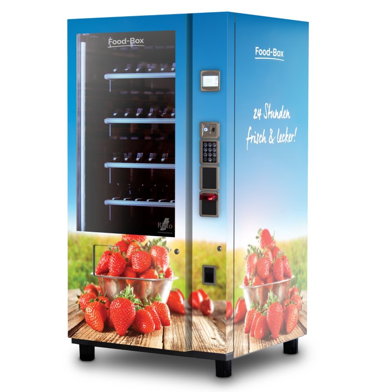 Verkaufsautomat für Erdbeeren